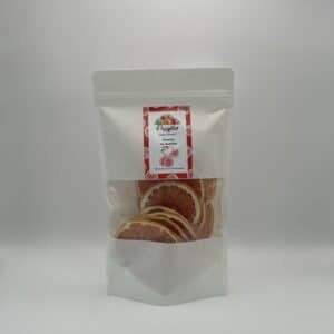 Rondelles de pomelos séchées