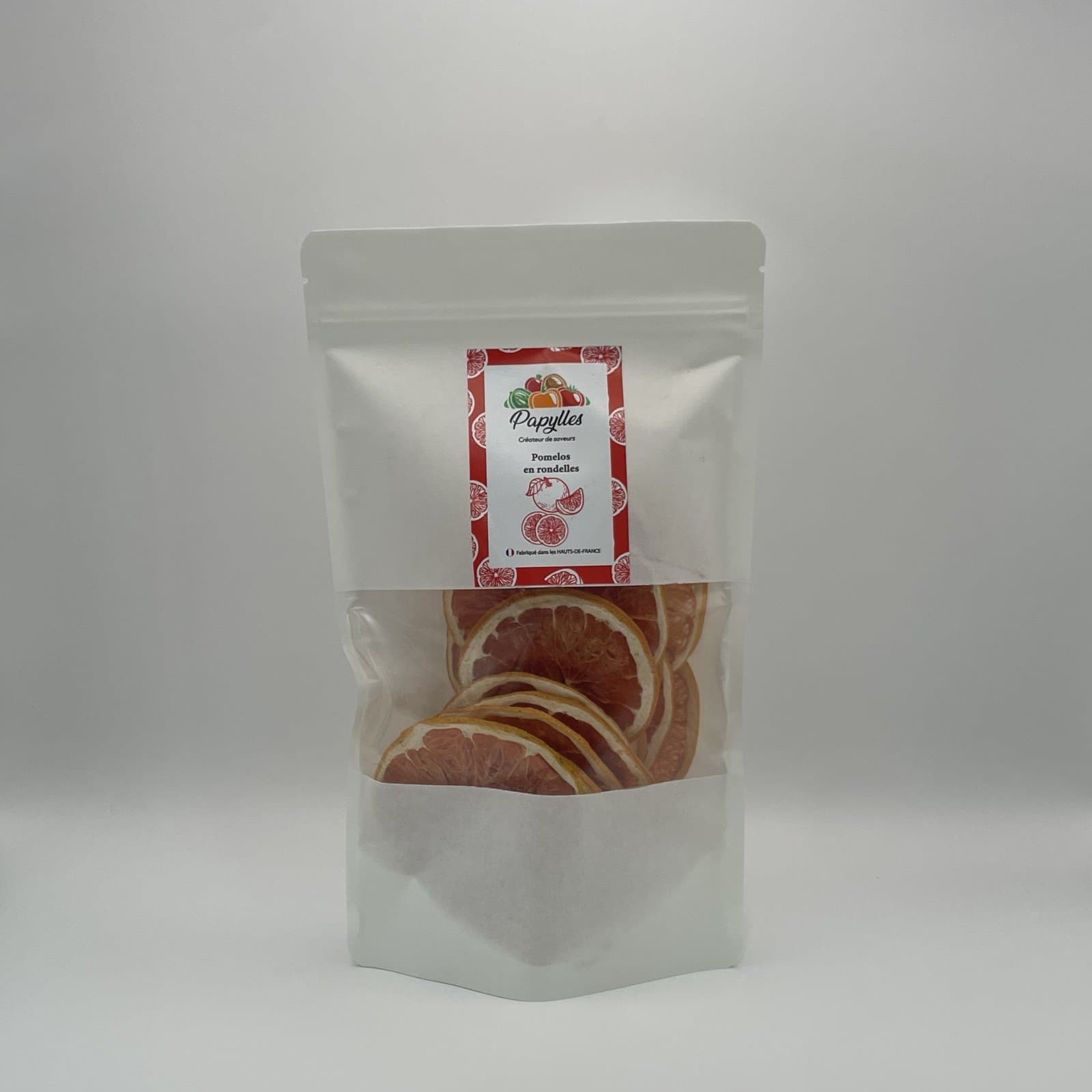 Rondelles de pomelos séchées