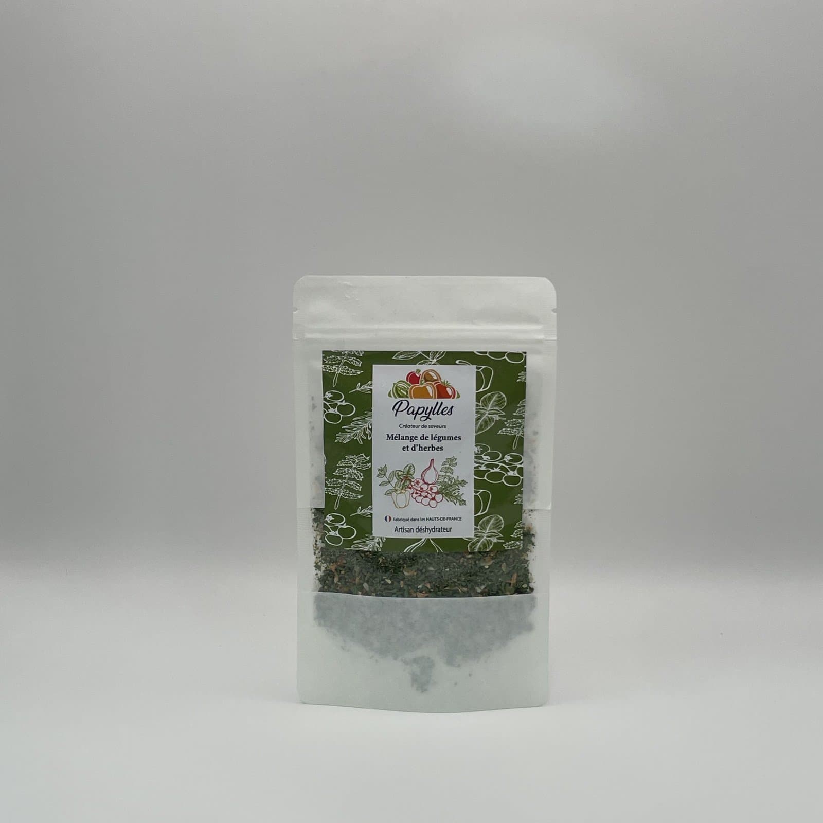 Mélange de légumes et d'herbes