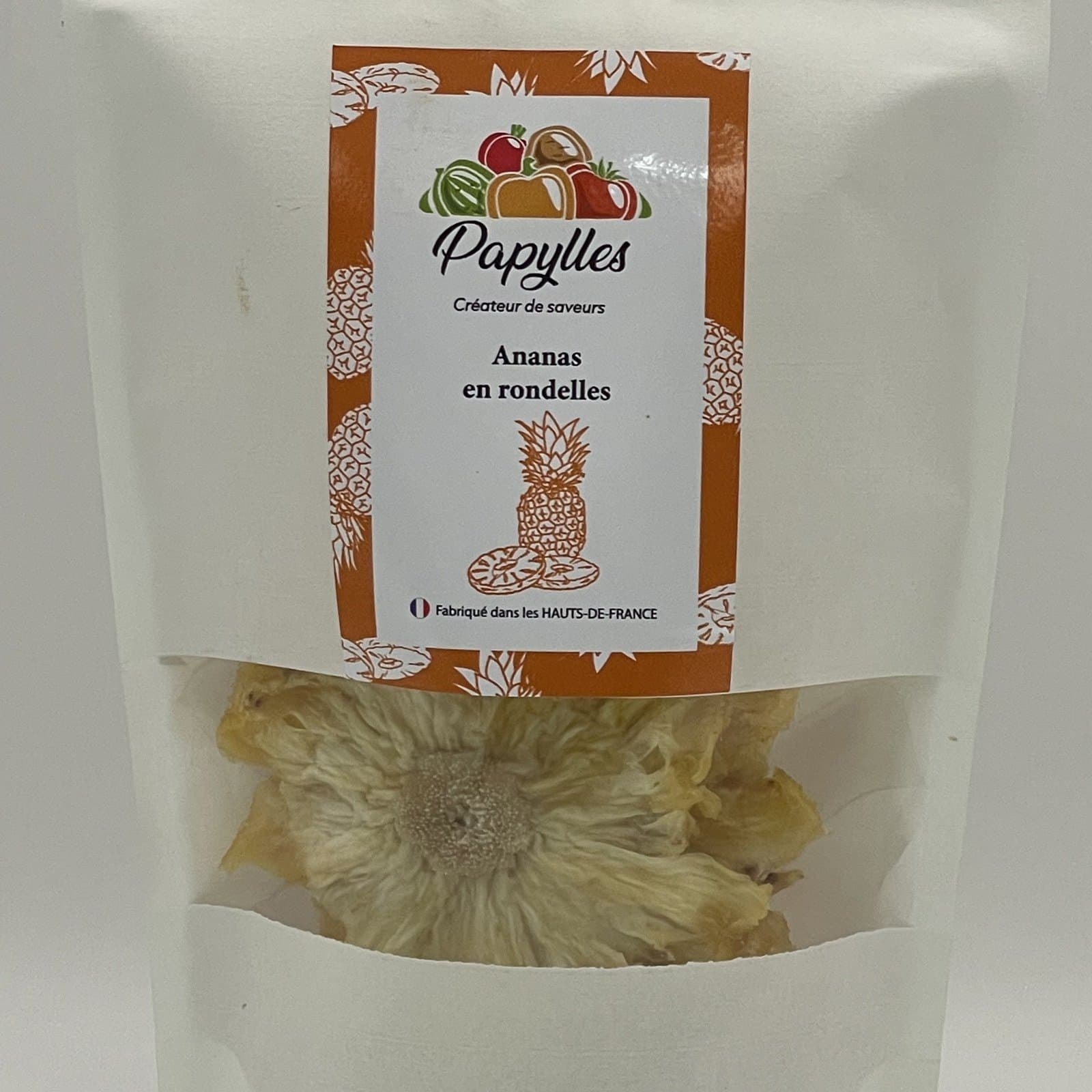 Rondelles d'ananas séchées