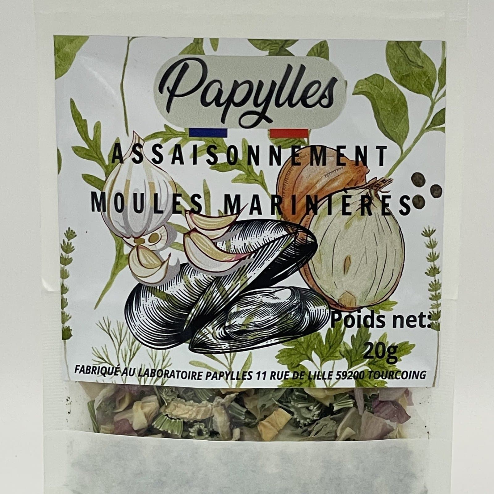 Assaisonnement pour Moules Marinières