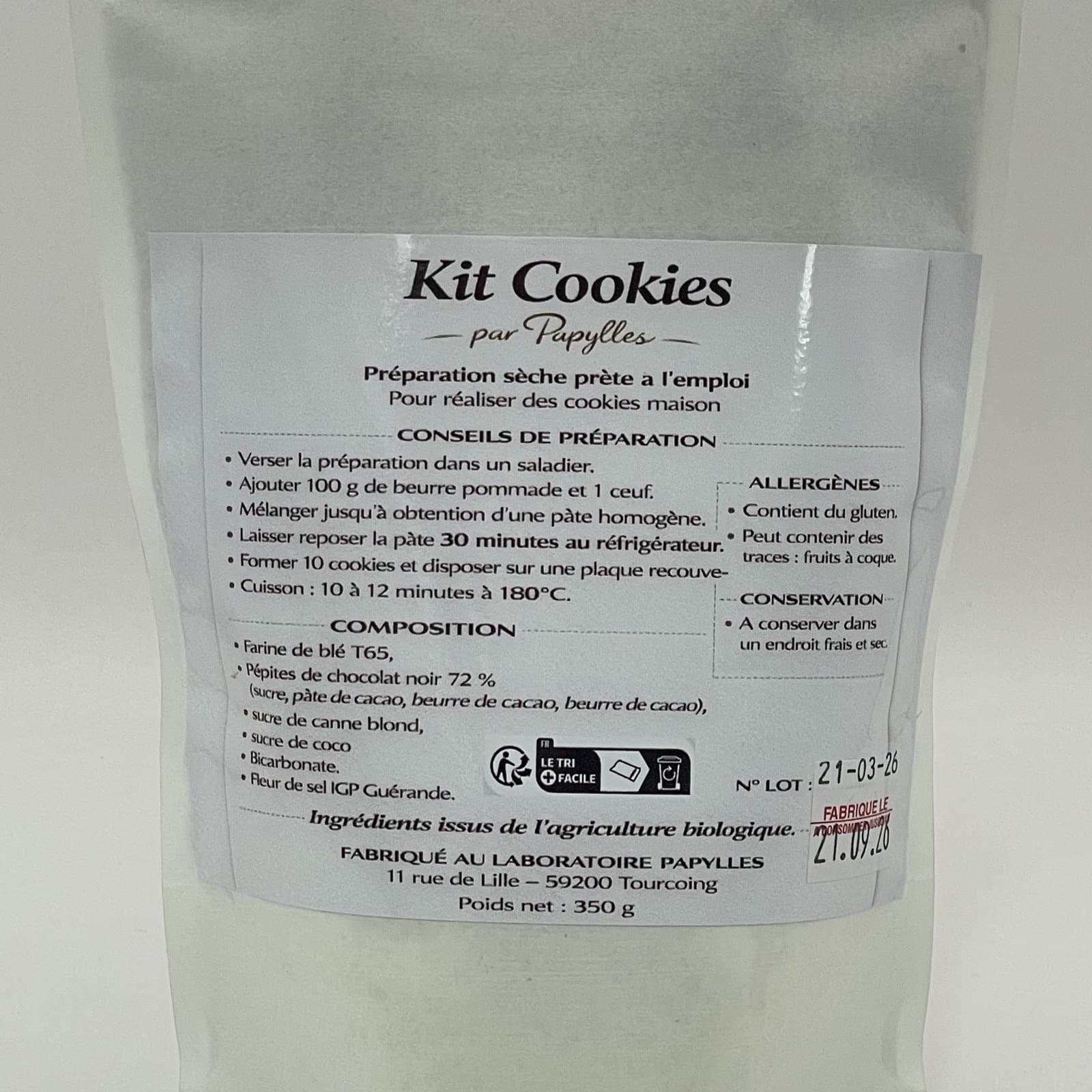 SOS Cookies - Kit Cookies Maison