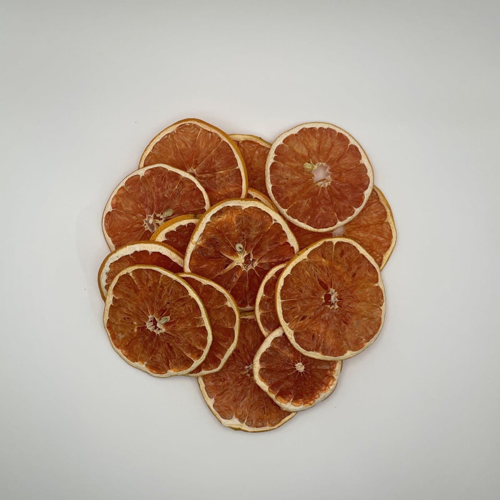 Rondelles de pomelos séchées