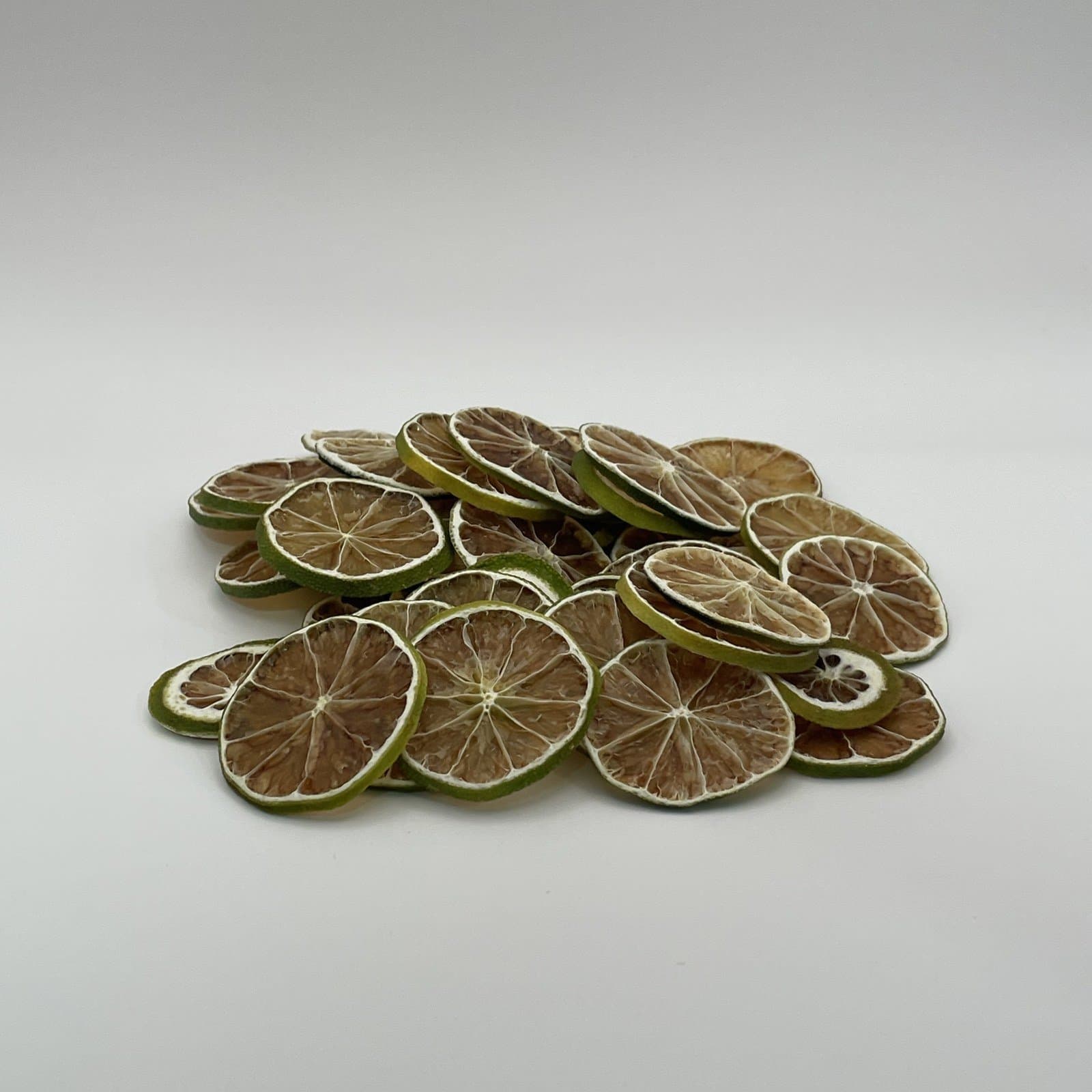 Rondelles de citron vert séchées
