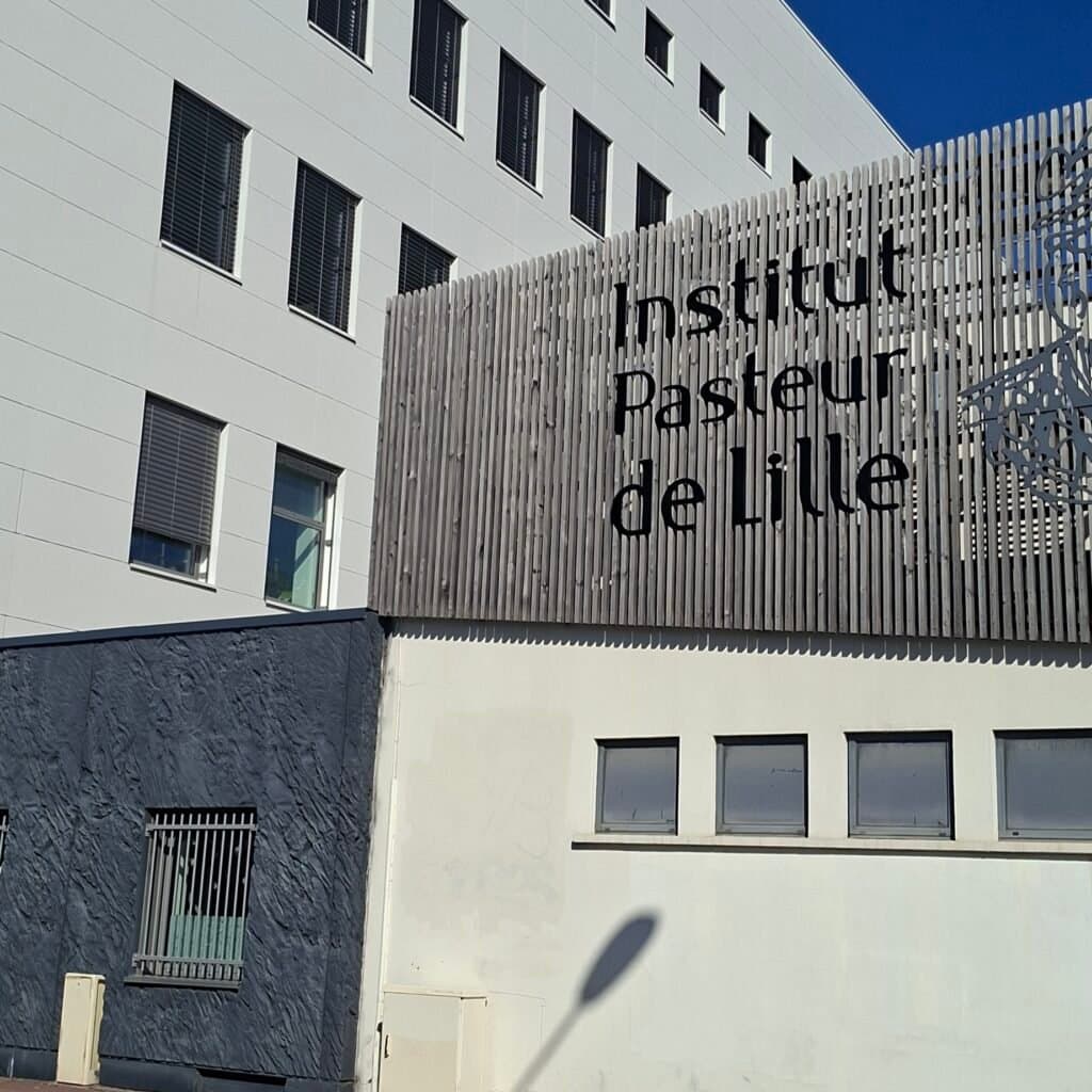 Façade de l'Institut Pasteur de Lille