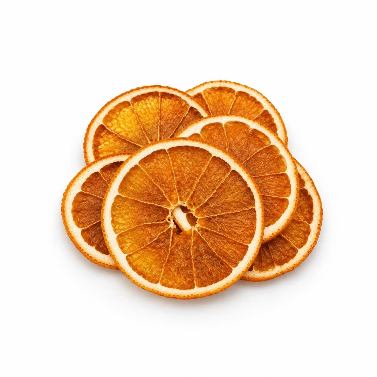Rondelles d'oranges séchées